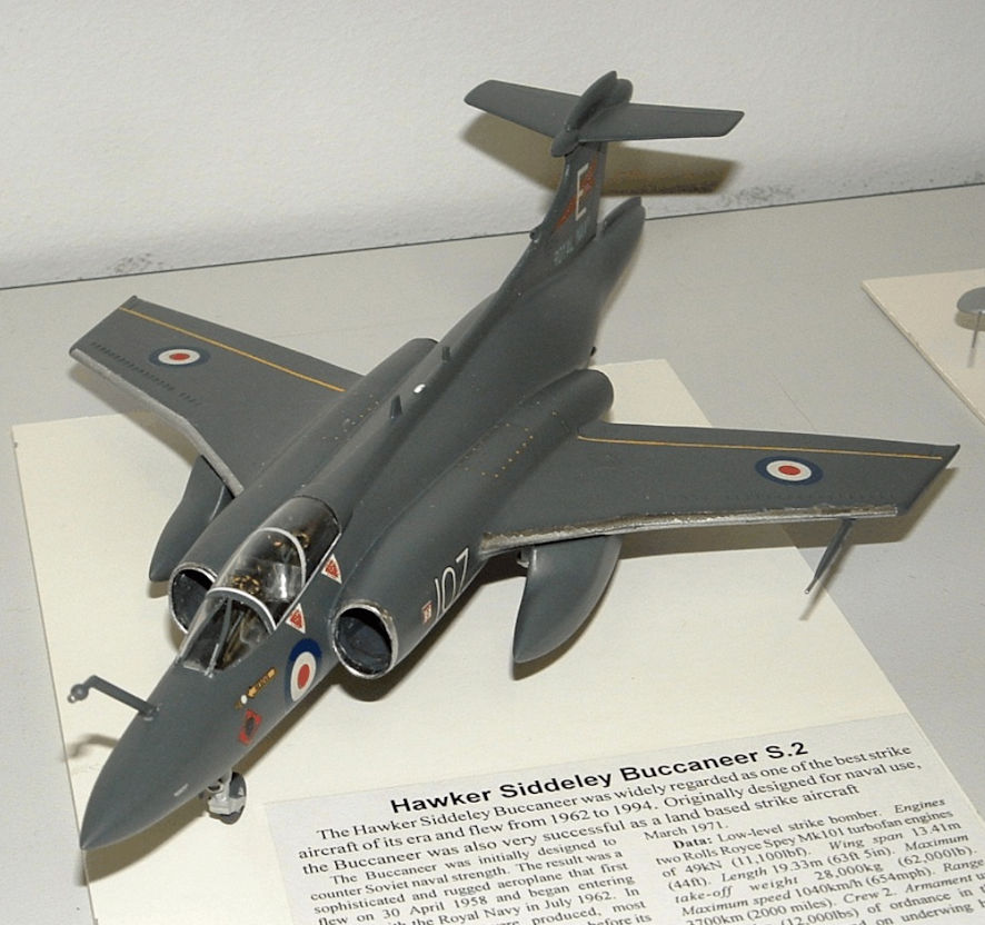 Hawker Siddeley Buccaneer S.2B in 1/72 by Airfix – Leigh Edmonds
