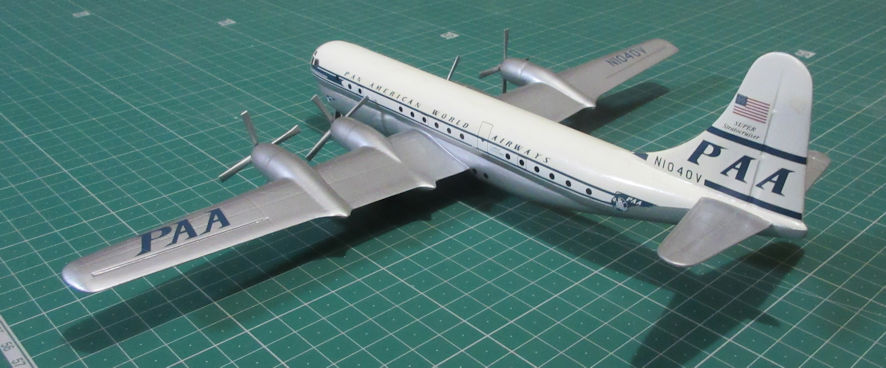 Boeing 377 Stratocruiser in 1/144 by Minicraft – Leigh Edmonds