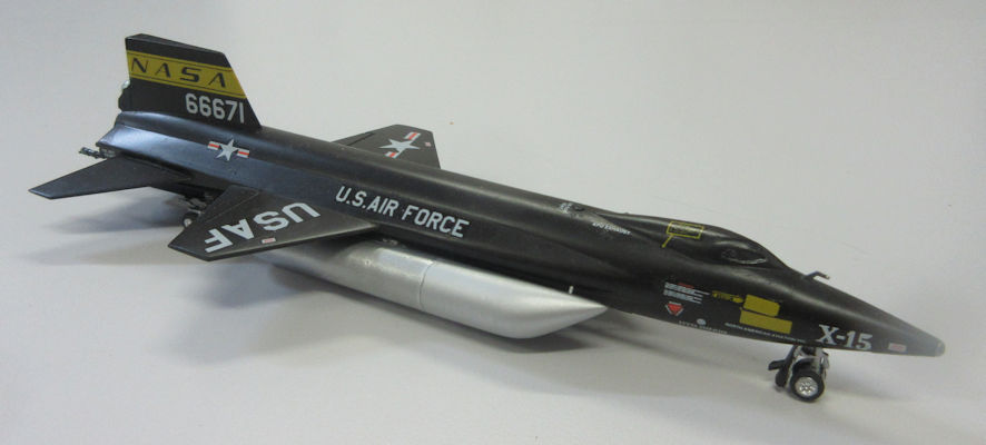 North American X-15-A2 in 1/72 by Airfix – Leigh Edmonds little
