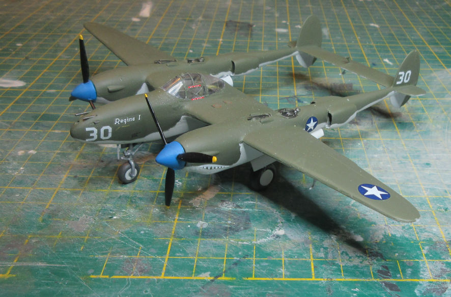 Lockheed P-38F in 1/72 by RS Models – Leigh Edmonds little box of